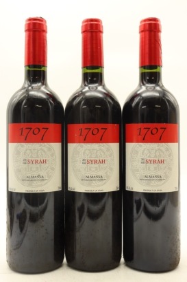 (3) 2004 Hacienda El Espino 1707 Syrah, Almansa