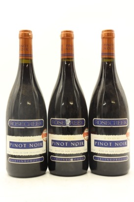(3) 2006 Rosecreek Pinot Noir, Martinborough