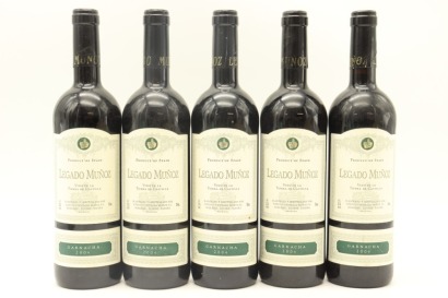 (5) 2004 Vinedos y Bodegas Munoz 'Legado Munoz' Garnacha Vino de la Tierra de Castilla, Spain