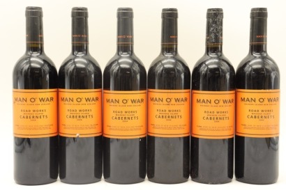 (6) 2004 Man O' War Road Works Cabernets, Waiheke Island