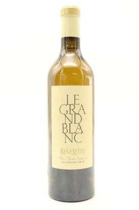 (1) 2018 Chateau Revelette Le Grand Blanc, IGP Bouches-du-Rhone &diams;