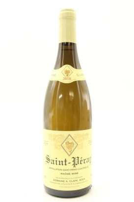 (1) 2018 Domaine Auguste Clape Saint-Peray Blanc, Rhone [JR17] &diams;
