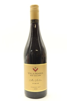 (1) 2022 Villa Maria Cellar Selection Syrah, Hawke's Bay