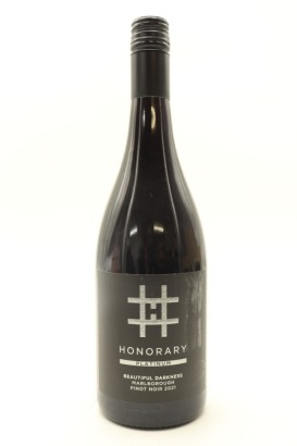 (1) 2021 Honorary Platinum Beautiful Darkness Pinot Noir, Marlborough