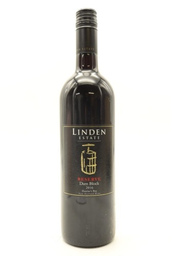 (1) 2016 Linden Estate 'Dam Block' Esk Valley, Hawke's Bay