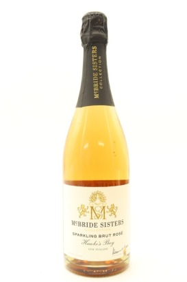 (1) NV McBride Sisters Collection Sparkling Brut Rose, Hawke's Bay