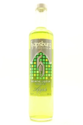 (1) Hapsburg Apple Absinthe Liqueur, Europe, 33% ABV, 700ml