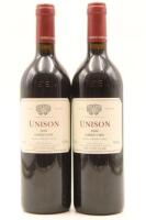 (2) 2000 Unison Vineyard Unison Selection Red Merlot Cabernet Syrah, Hawke's Bay