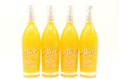 (4) Alize French Vodka & Cognac Gold Passion Liqueur, France, 16% ABV, 700ml