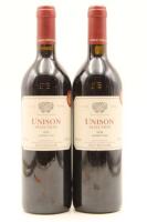 (2) 1999 Unison Vineyard Unison Selection Red Merlot Cabernet Syrah, Hawke's Bay