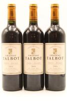 (3) 2004 Chateau Talbot, Saint-Julien