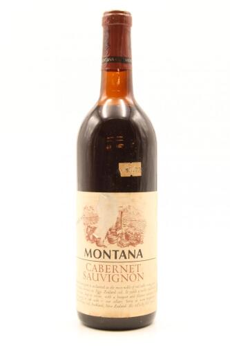 (1) 1977 Montana Cabernet Sauvignon, (US)