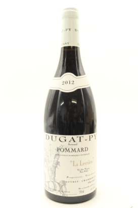 (1) 2012 Domaine Dugat-Py Pommard La Levriere Tres Vieilles Vignes, Cote de Beaune [JR17]