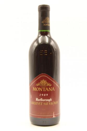 (1) 1989 Montana Cabernet Sauvignon, Marlborough