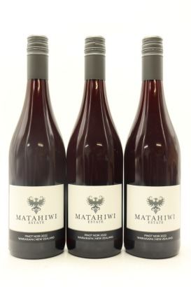 (3) 2022 Matahiwi Estate Pinot Noir, Wairarapa