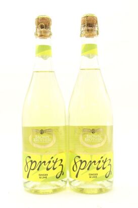 (2) Brown Brothers Limited Edition Ginger & Lime Spritz, 8% ABV
