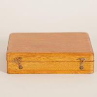 A Vintage Wooden Jewellery Box