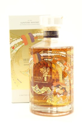(1) Hibiki 'Japanese Harmony' 30th Anniversary Limited Edition Design Blended Whisky, 43% ABV (GB)