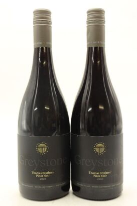 (2) 2020 Greystone Wines 'Thomas Brothers' Pinot Noir, Waipara