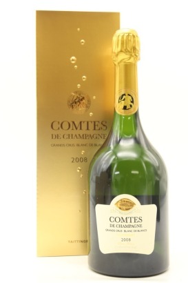 (1) 2008 Taittinger Comtes de Champagne Blanc de Blancs Brut, Champagne [JR19] [RP98] [WS95] [WE97] (GB)