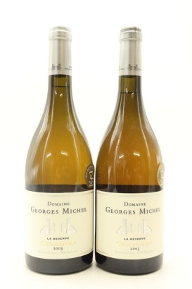 (2) 2003 Domaine Georges Michel La Reserve Chardonnay, Marlborough