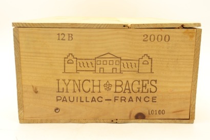 (12) 2000 Chateau Lynch-Bages, Pauillac (OWC) [RP97]