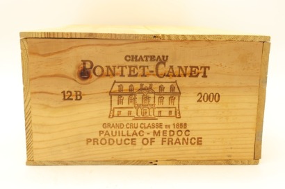 (12) 2000 Chateau Pontet-Canet, Pauillac (OWC)