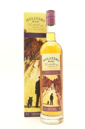 (1) Hellyers Road Distillery Twin Oak Single Malt Australian Whisky, 48.9% ABV (GB)
