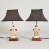 A Pair of Vintage South East Asian Lamps