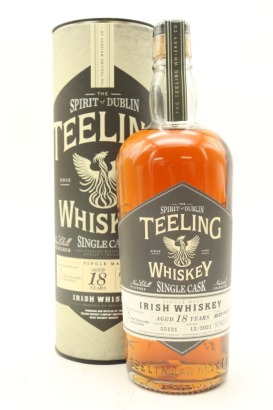 (1) The Teeling Whiskey Co. Ruby Port Cask 18 Year Old NZ Exclusive Single Malt Irish Whiskey, 54.7% ABV (GB)