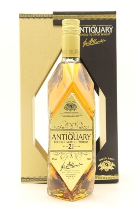 (1) The Antiquary 21 Year Old Blended Scotch Whisky, 43% ABV (GB)