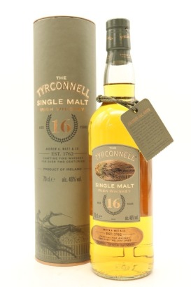 (1) Tyrconnell 16 Year Old Single Malt Irish Whiskey, 46% ABV (GB)