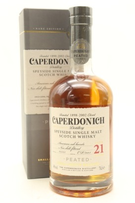 (1) Caperdonich Small Batch Release CP/001 Peated 21 Year Old Single Malt Scotch Whisky, 48% ABV (GB)