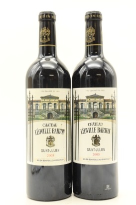 (2) 2005 Chateau Leoville Barton, Saint-Julien [JR17] [RP95] [WS96] [WE97]