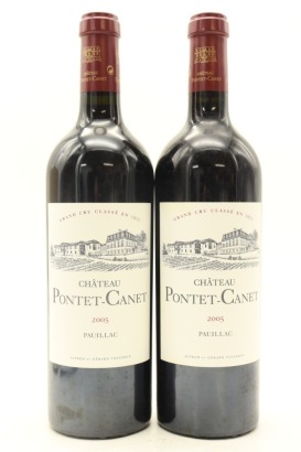 (2) 2005 Chateau Pontet-Canet, Pauillac [JR17.5] [RP97] [WS96]
