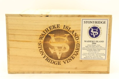 (12) 2004 Stonyridge Vineyard Larose, Waiheke Island (OWC)