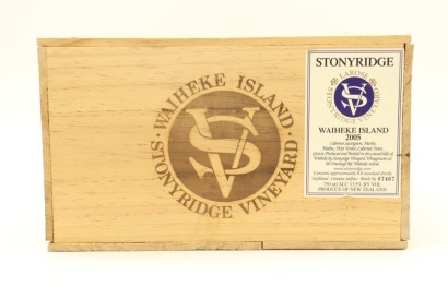 (6) 2005 Stonyridge Vineyard Larose, Waiheke Island (OWC)