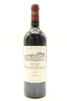 (1) 2005 Chateau Pontet-Canet, Pauillac [JR17.5] [RP97] [WS96]