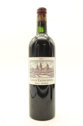 (1) 2003 Chateau Cos d'Estournel, Saint-Estephe [JR17.5] [WE95]
