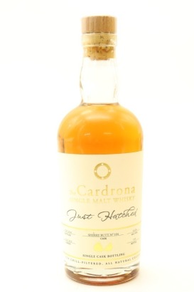 (1) The Cardrona Distillery 'Just Hatched' Sherry Butt Single Malt Whisky, 63.2% ABV, 375ml