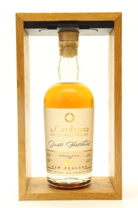 (1) The Cardrona Distillery 'Just Hatched' Mt Difficulty Pinot Noir Cask Single Malt Whisky, 65.8% ABV, 375ml