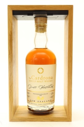 (1) The Cardrona Distillery 'Just Hatched' Bourbon Finished on Oloroso Sherry Cask Single Malt Whisky, 63.8% ABV, 375ml