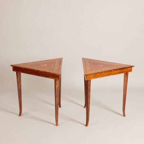 A Pair of Superb Italian Musical Tables