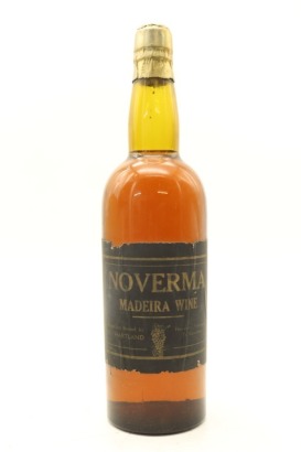 (1) NV Noverma Madeira Wine, Te Kauwhata, Circa 1930s