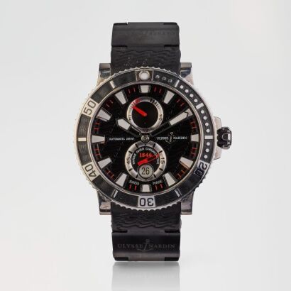 Titanium, 45mm Ulysee Nardin Maxi Marine Diver Wristwatch, circa 2011
