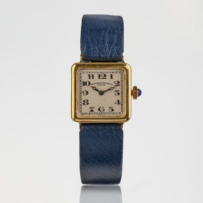 18ct Yellow Gold, Rare, Vintage, 22.2mm Vacheron & Constantin Art Deco Square Wristwatch, circa 1920-1925
