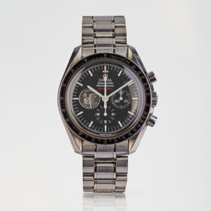 42mm OMEGA Speedmaster Professional Moonwatch Apollo 11, 40th Anniversary Moon Landing Wristwatch, circa 2009