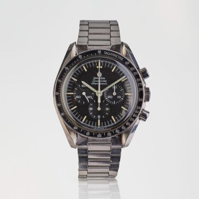 Stainless Steel, 42mm OMEGA Speedmaster Professional 145.022-69 "Pre Moon" Hippocampus Case Back Wristwatch, circa 1971
