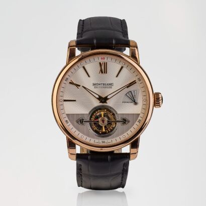 18ct Red Gold, 42mm Montblanc Star 4810 Exo Tourbillon Slim, Automatic Wristwatch, circa 2018