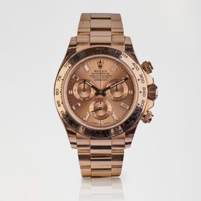 18ct Everose Gold, 40mm Rolex Oyster Perpetual Cosmograph Daytona Wristwatch, circa 2021